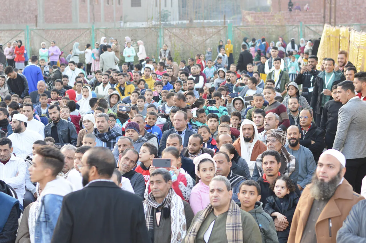 حفل تكريم 115 حاملا للقرآن بقرية أبو رجوان في الجيزة