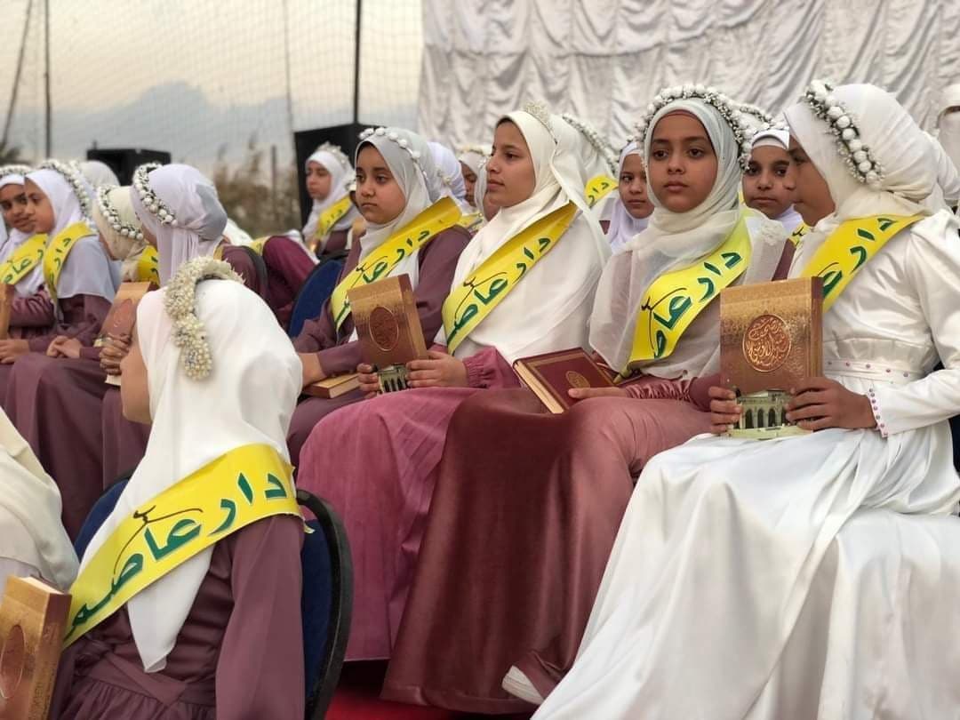 حفل تكريم 115 حاملا للقرآن بقرية أبو رجوان في الجيزة