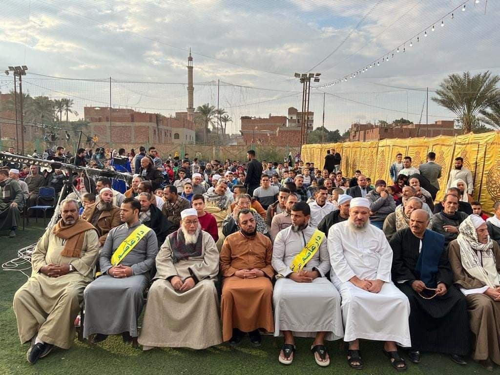 حفل تكريم 115 حاملا للقرآن بقرية أبو رجوان في الجيزة