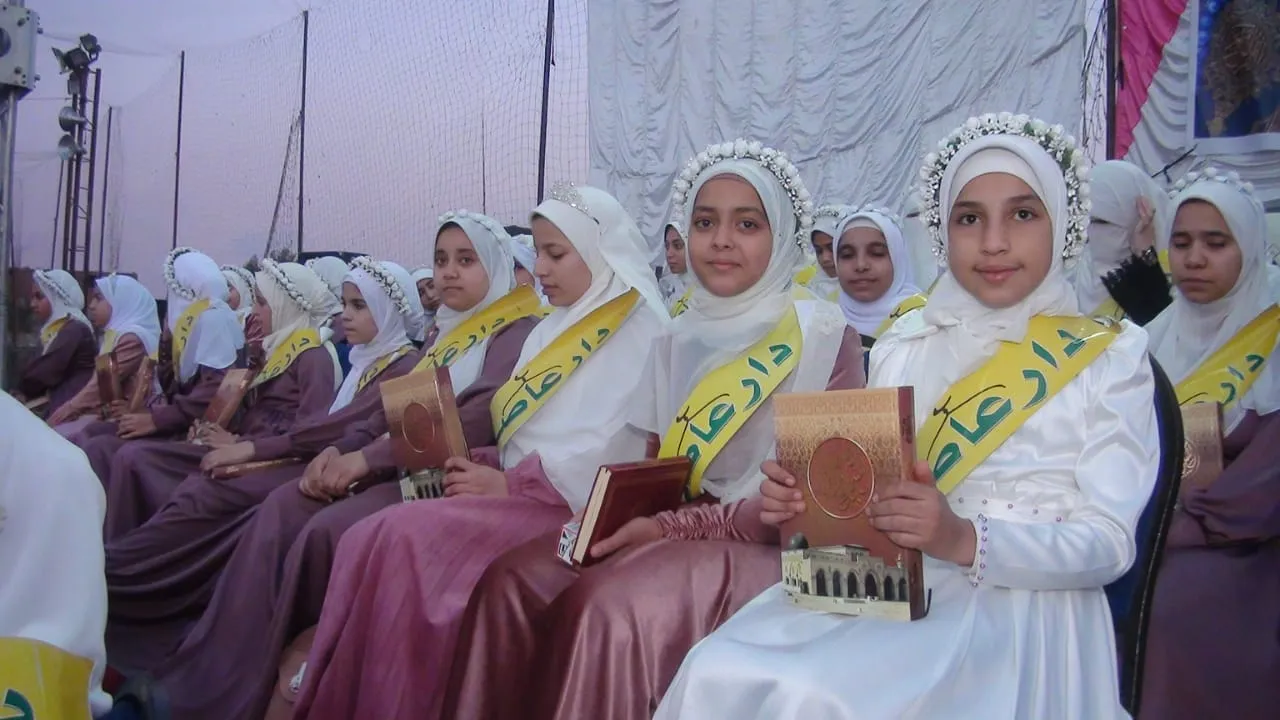 حفل تكريم 115 حاملا للقرآن بقرية أبو رجوان في الجيزة