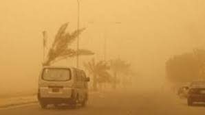 أوضحت خرائط الطقس أن البلاد تتأثر برياح الخماسين