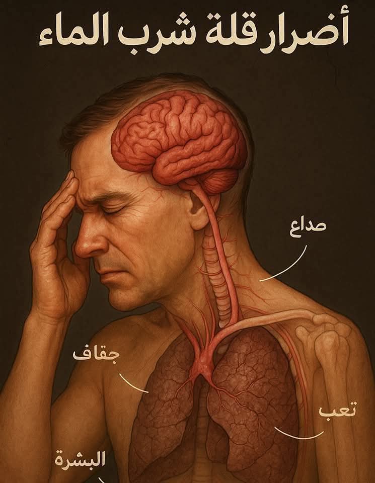 أضرار شرب الماء