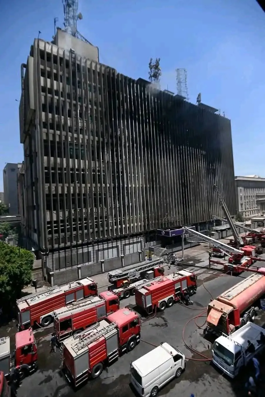 حريق سنترال رمسيس&nbsp;