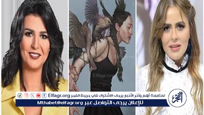 أثناء الحلقة، عرضت منى الشاذلي عددًا من اللوحات التي نسبتها مها الصغير لنفسها.