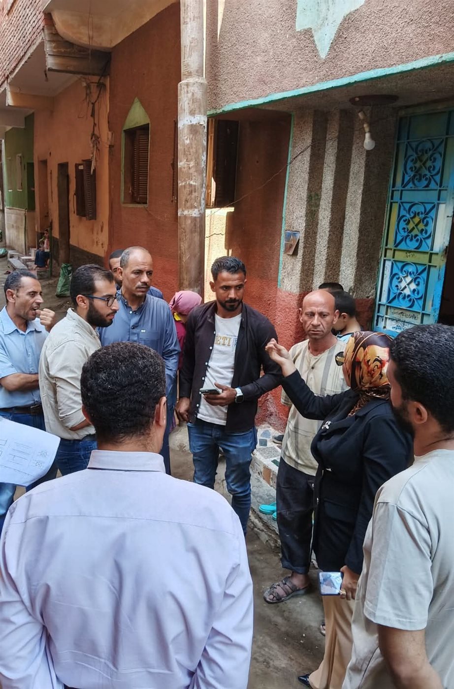 زيارة للمشروع ببني سويف 