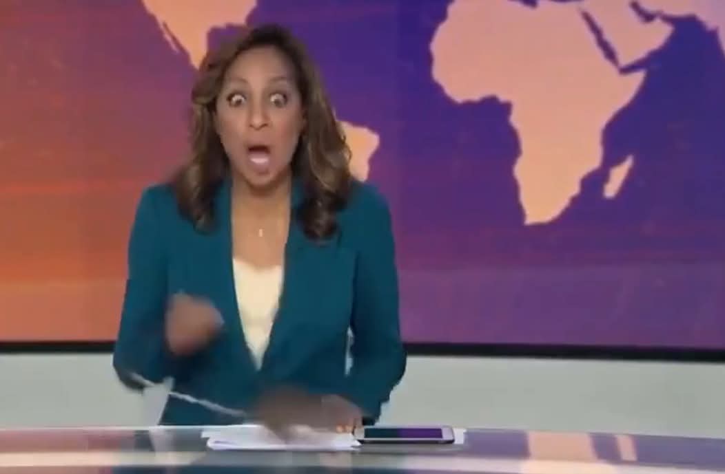 <strong>فأر يقتحم استوديو الجزيرة الإنجليزية على الهواء مباشرة ويصنع ضجة في بريطانيا</strong>