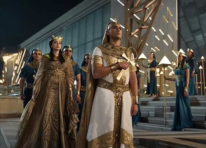 أبطال مصر الأولمبيين يضيئون حفل افتتاح المتحف المصري الكبير