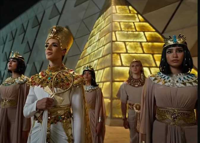 أبطال مصر الأولمبيين يضيئون حفل افتتاح المتحف المصري الكبير