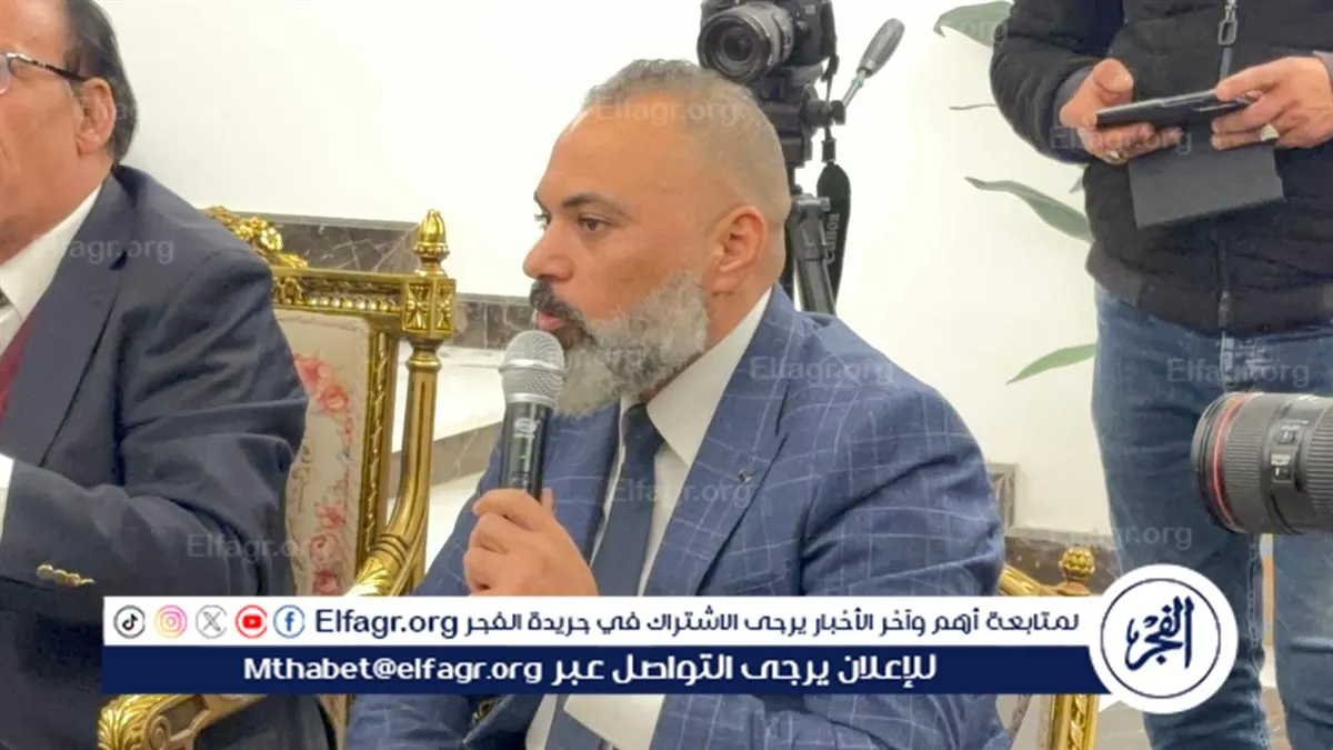 الكاتب الصحفي أحمد الليموني أمين الإعلام بحزب الإصلاح والنهضة&nbsp;