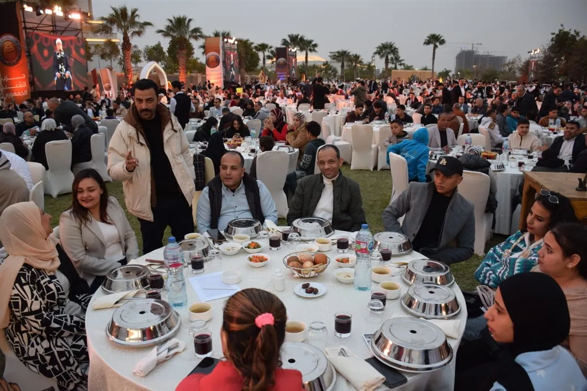 <strong>حفل إفطار حزب الشعب الجمهوري بالعاصمة الإدارية الجديدة</strong>