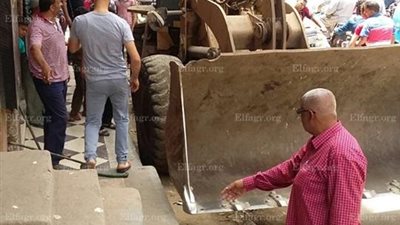 محافظة المنوفية تشن حملة موسعة لإزالة الاشغالات بشوارع 