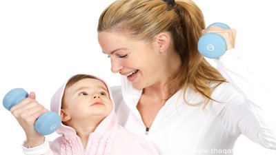 طرق التخلص من الوزن الزائد بعد الولادة