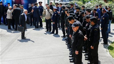 الشرطة تفرق تظاهرة مناهضة للحكومة في كازاخستان 