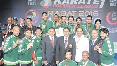 كاراتيه السعودية يخطف 6 ميداليات في الدوري العالمي