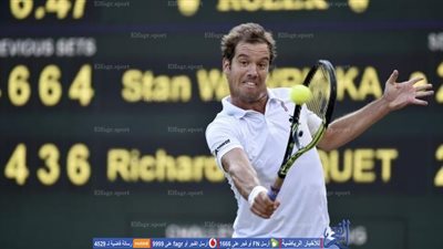 جاسكيه ينتظر دعم الفرنسيين أمام موراي