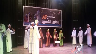 انطلاق فعاليات الدورة الـ 15 لمهرجان الفنون الشعبية بالأقصر