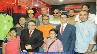 صور افتتاح نجوم الأهلي لفرع أهلي ستورز بمدينتي طنطا ودمياط