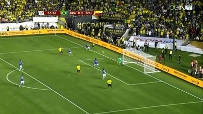 بالفيديو:  هدف رائع ملغي للإكوادور أمام البرازيل
