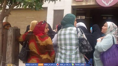 حالة من الغضب تنتاب أهالي اللبان بسبب تعطل شبكة صرف المواد التموينية (صور)