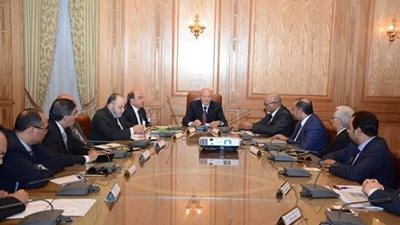 وزير الإنتاج الحربي يستقبل وفد شركة تدوين الإماراتية