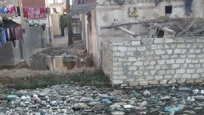 مياه الصرف الصحي تغرق قرية 45 بغرب الإسكندرية (صور)