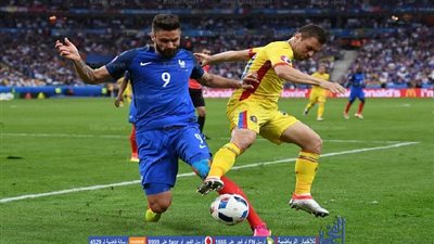 بالفيديو.. تسديدة خطيرة من جيرو على مرمى رومانيا | يورو 2016