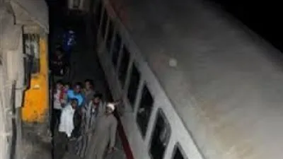 انفجار على أحد خطوط السكك الحديدية ببنها.. وعودة حركة القطارات