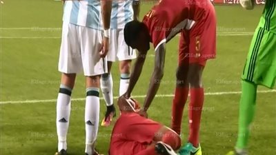 بالفيديو.. إصابة مروعة للاعب بنما أمام الأرجنتين 