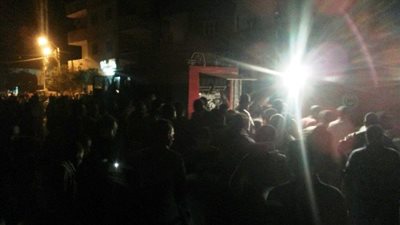 عاجل.. حريق هائل في عمارة سكنية ببني سويف