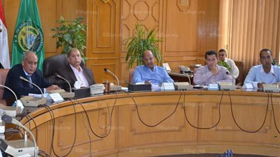 محافظ الإسماعيلية يناقش مشكلات قرية 