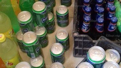 ضبط 424 زجاجة مياه غازية منتهية الصلاحية في مطروح (صور)
