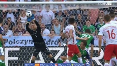 بالفيديو.. حارس إيرلندا يتألق ويتصدى لتصويبة خطيرة من  كابوستكا 