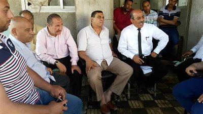 رئيس قطاع القناة لمياه الشرب والصرف الصحي يتفقد محطة s10 ببورسعيد