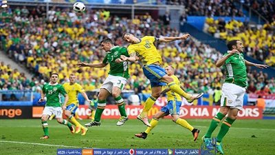 بالفيديو.. أهداف مباراة إيرلندا 1 - 1 السويد 