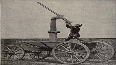 أول مدفع مضاد للطائرات البالون في العالم