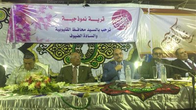 محافظ القليوبية يبحث أزمة مكامير الفحم مع أهالي قرية أجهور بطوخ (صور)