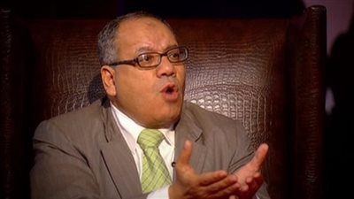 نبيه الوحش منفعلا: 