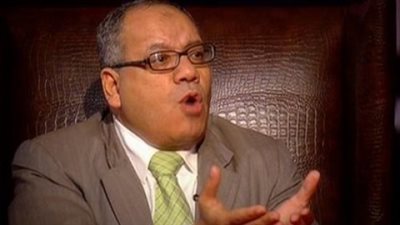 مشادة كلامية بين نبيه الوحش ومفكر إسلامي بسبب فاطمة ناعوت (فيديو)