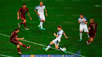 إحصائيات روسيا في اليورو حتي الآن