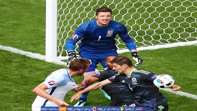 بالفيديو.. الحكم يتغاضي عن ضربة جزاء صحيحة لإنجلترا أمام ويلز - يورو 2016