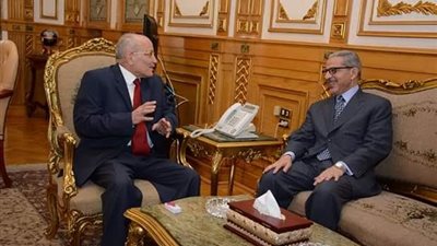 وزير الإنتاج الحربي يستقبل سفير السعودية في القاهرة