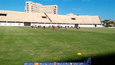 طنطا يواصل تدريباته باستاد الجامعة استعداداً للدوري الممتاز