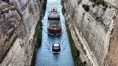 أضيق قناة بحرية في العالم