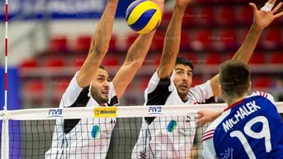 مصر تهزم التشيك في الدوري العالمي للطائرة