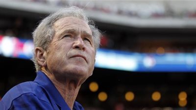  جورج بوش يخرج من عزلته لدعم ترامب