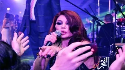 هيفاء وهبى تحتفل بعيد الفطر فى 