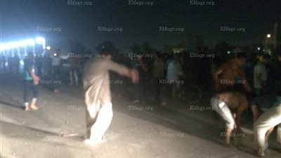 ضبط شخصين لقطعهم الطريق بعد غرق شقيقان بالدقهلية (صور)