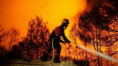 مقتل اثنين من رجال الإطفاء جراء حرائق الغابات في قبرص