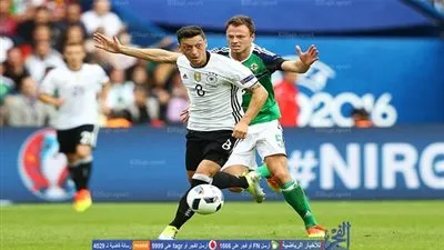 يورو 2016 – أوزيل رجل مباراة ألمانيا وأيرلندا الشمالية   