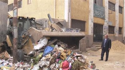 رفع 320 طن مخلفات في حملة مكبرة لمنطقة الأزهر بأسيوط